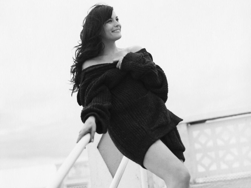 Woman in Sweater — Black, Relaxed