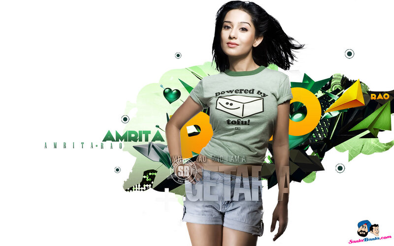 Woman in T-shirt and Shorts — Green