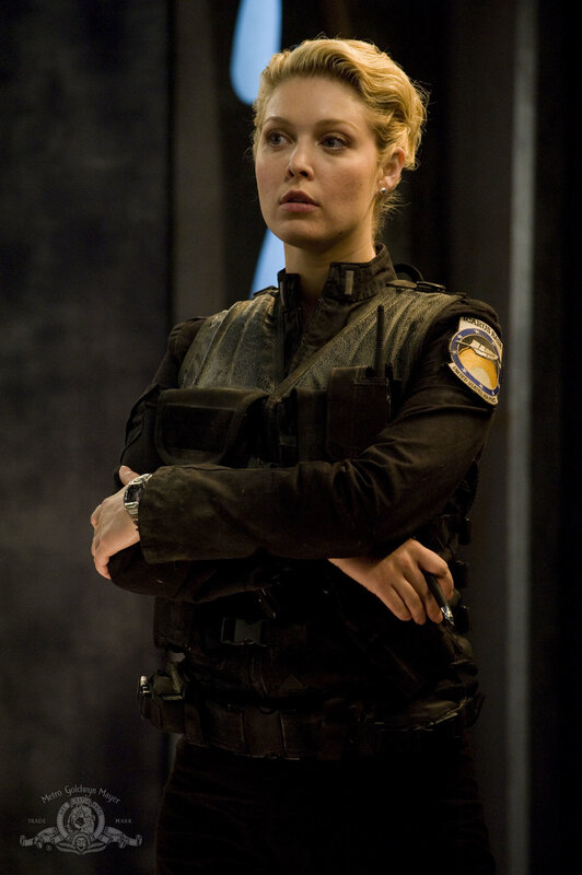 woman in tactical gear