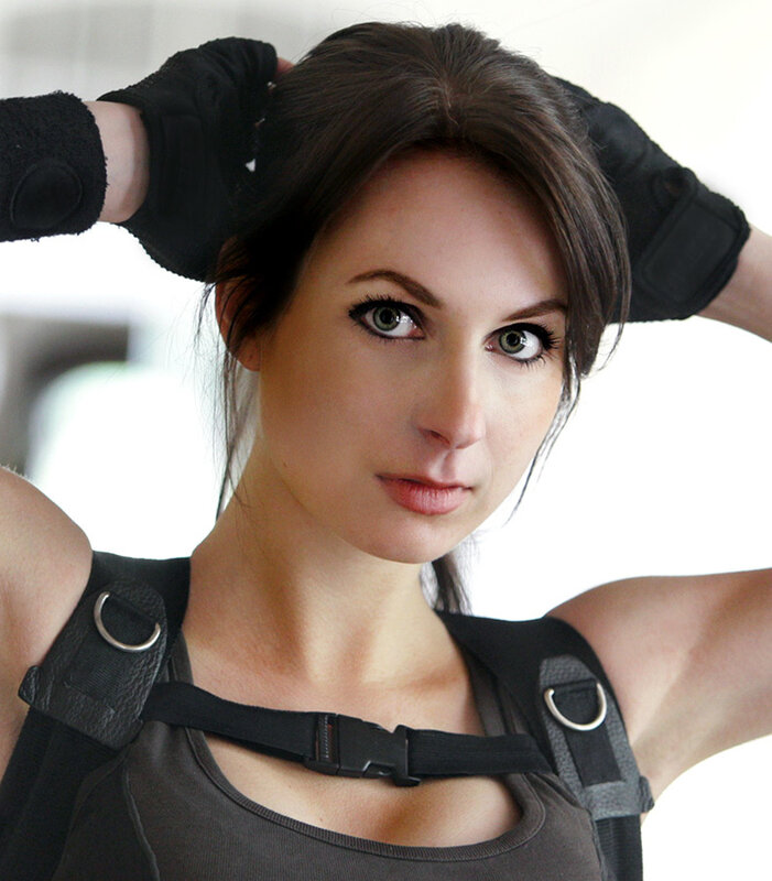 woman in tactical gear