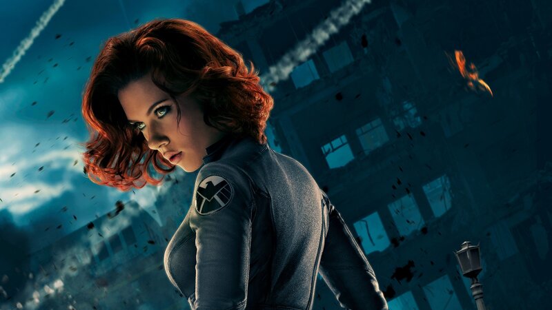 Woman in Tactical Suit — Blue, Dramatic, Night
