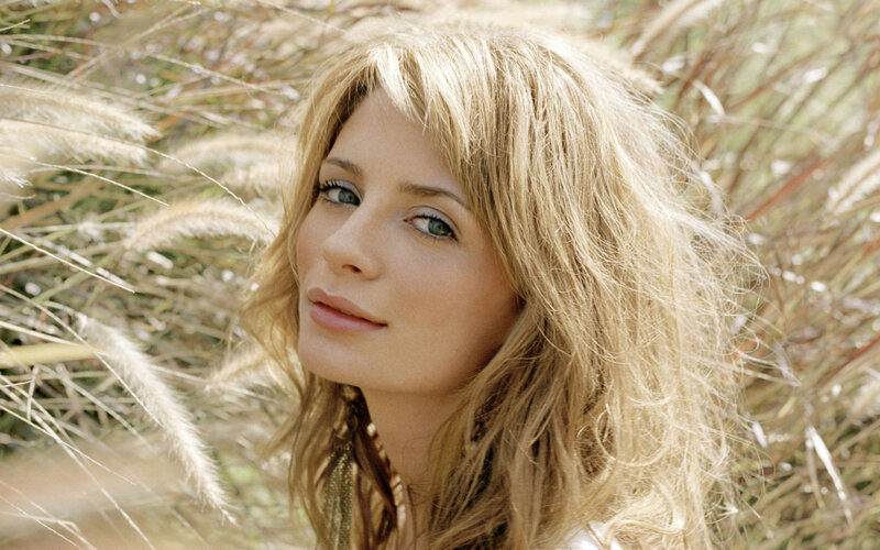 Woman in Tall Grass — Blonde, Serene