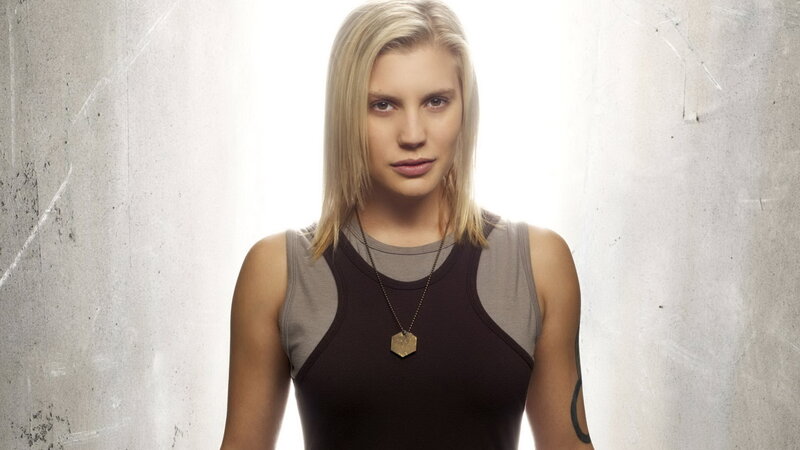 woman in tank top