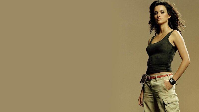 Woman in Tank Top — Brown, Confident
