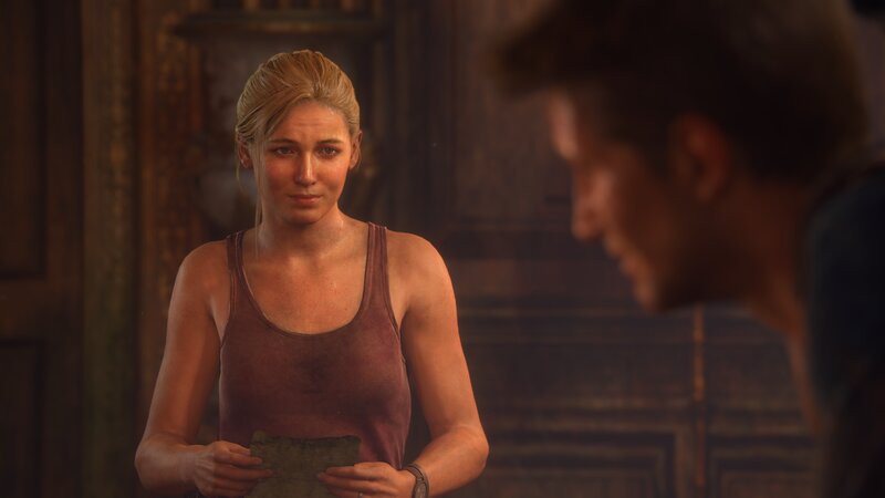 Woman in Tank Top — Brown, Serious, 3d Render, Man