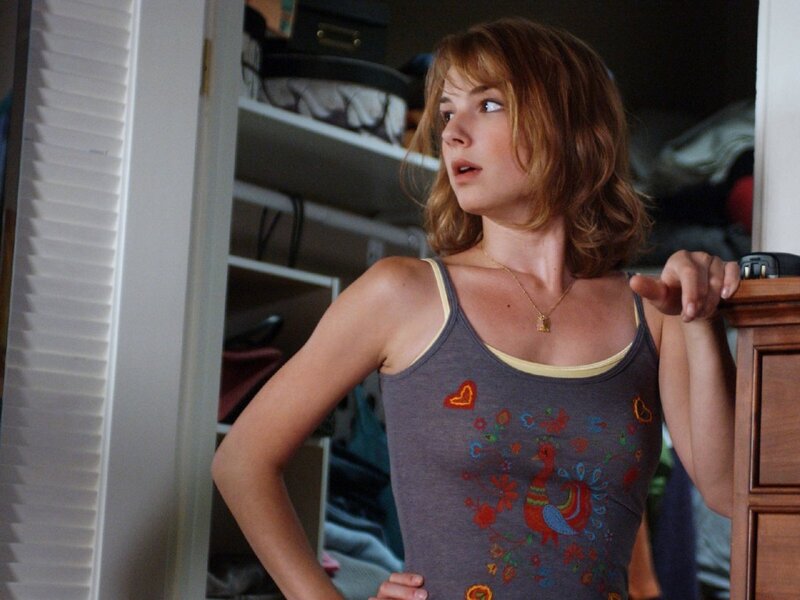 Woman in Tank Top — Gray