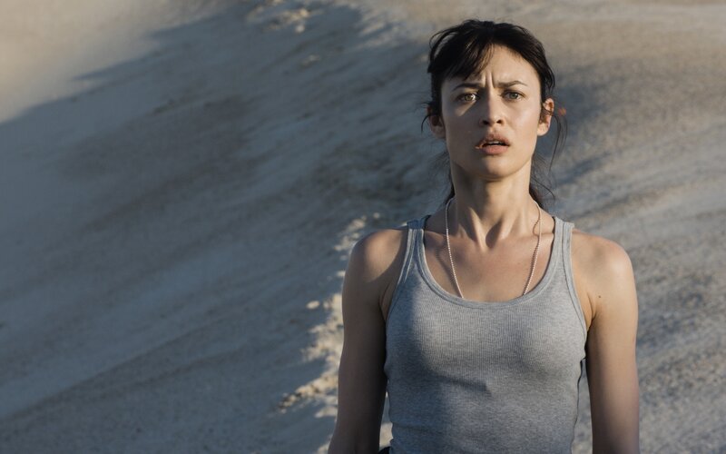 woman in tank top on beach