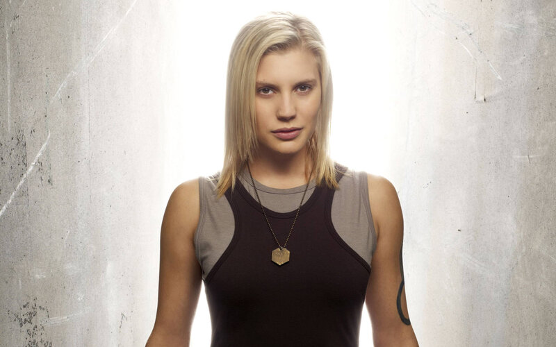 woman in tank top with pendant