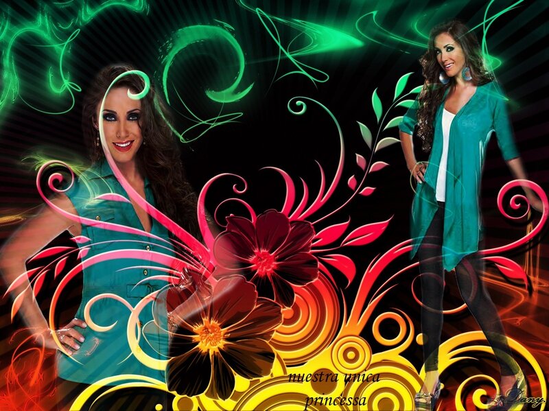 Woman in Teal Shirt — Green