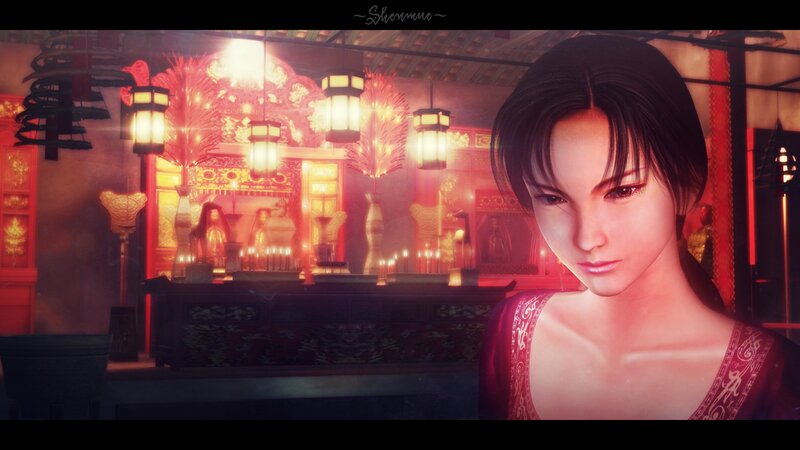 Woman in Temple