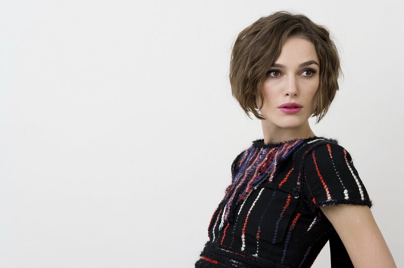 woman in textured dress