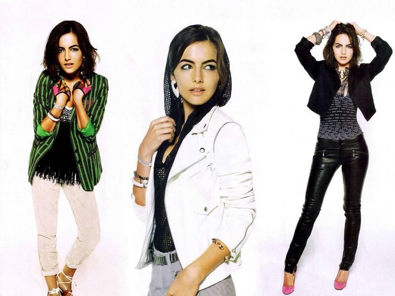 Woman in Three Outfits — Black