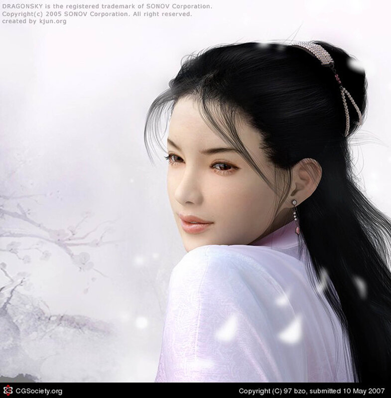 woman in traditional attire