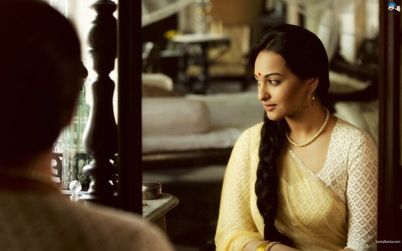 woman in traditional attire