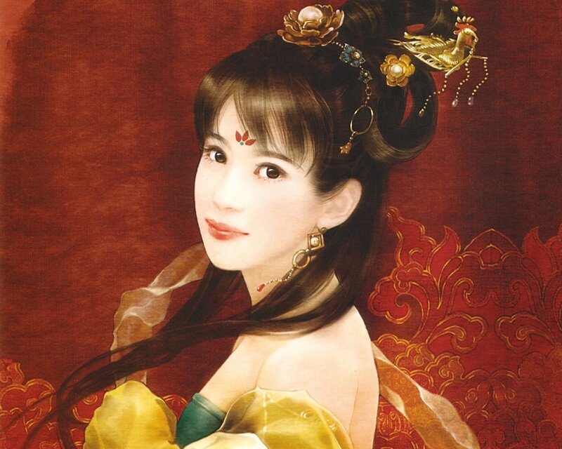 woman in traditional attire
