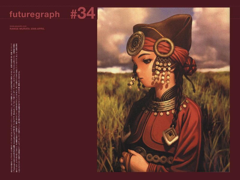 woman in traditional attire