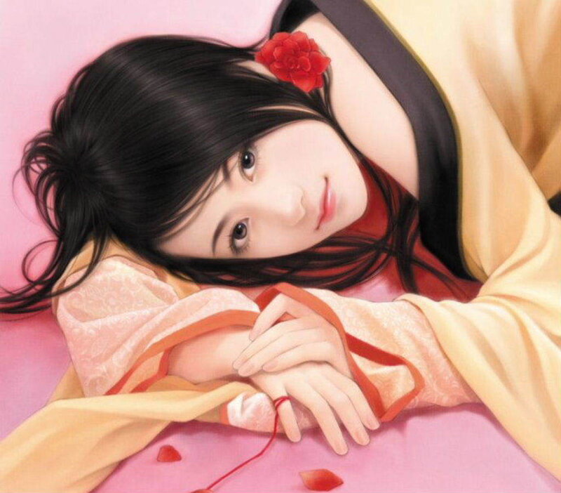 woman in traditional attire