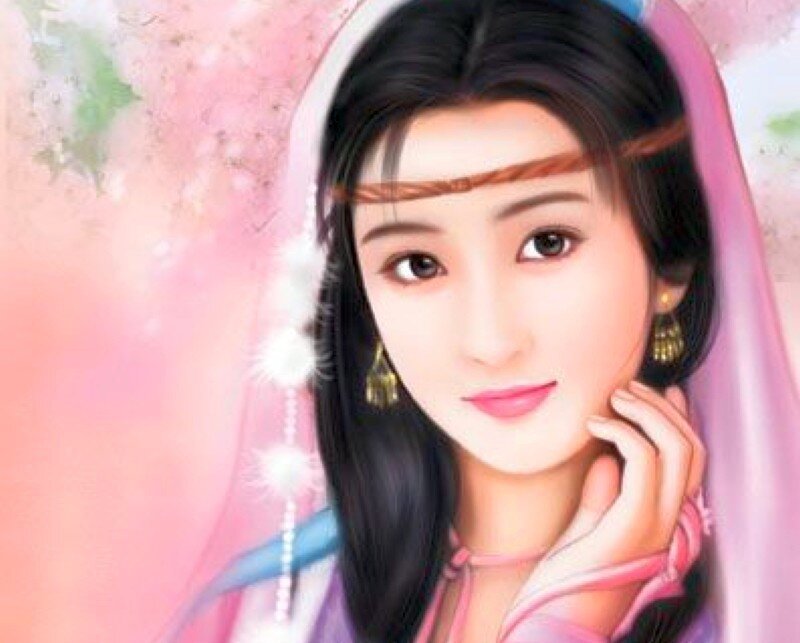 woman in traditional attire
