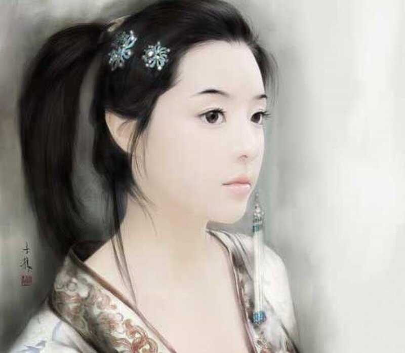 woman in traditional attire
