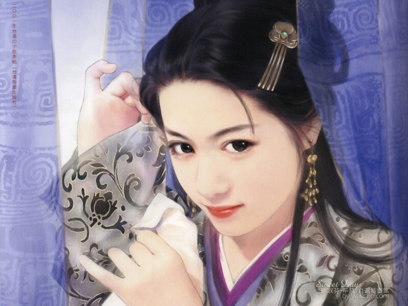 woman in traditional attire