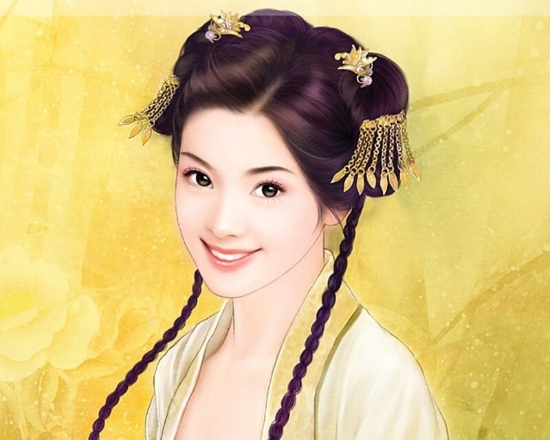 woman in traditional attire