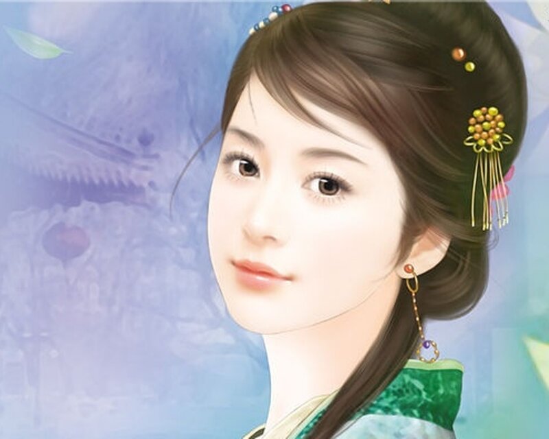 woman in traditional attire