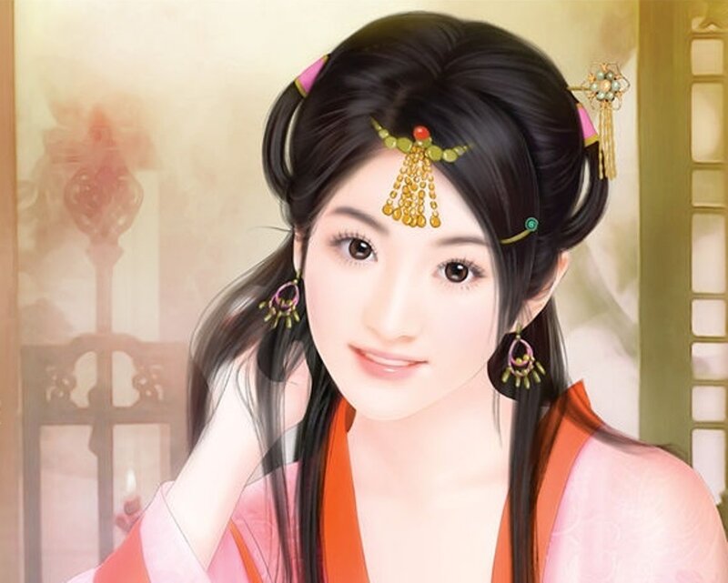 woman in traditional attire