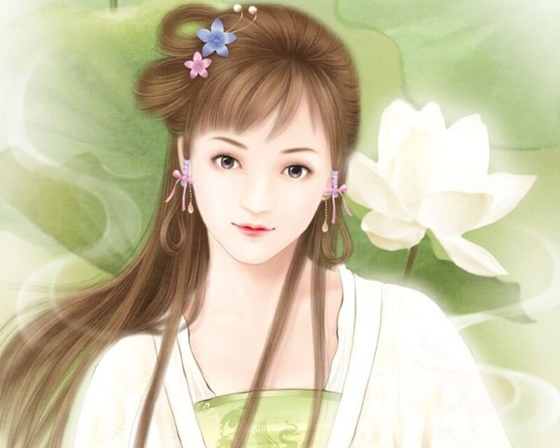 woman in traditional attire
