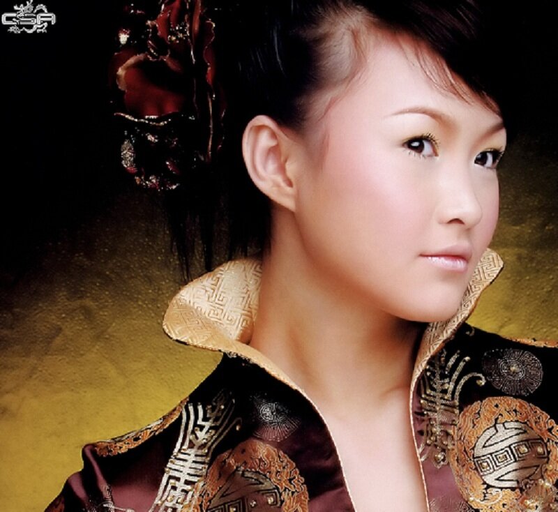 woman in traditional attire
