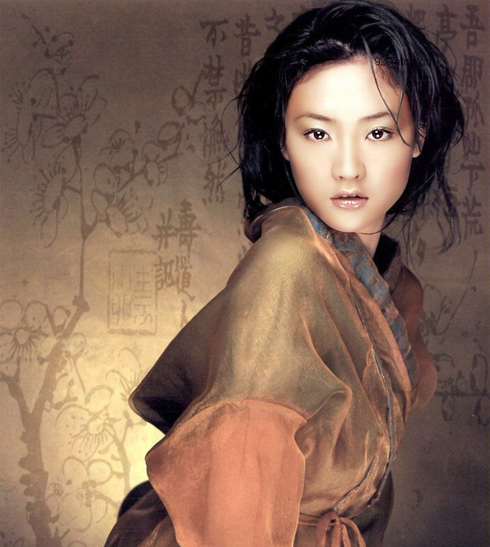 woman in traditional attire