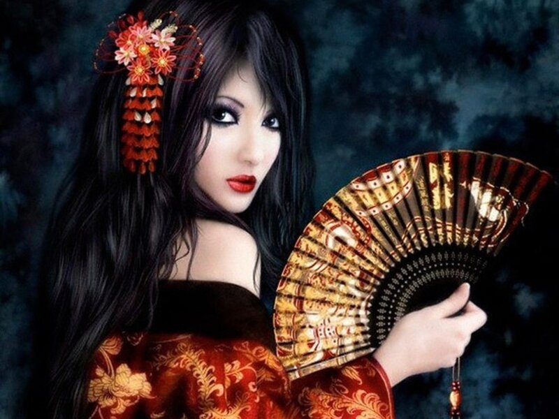 woman in traditional attire