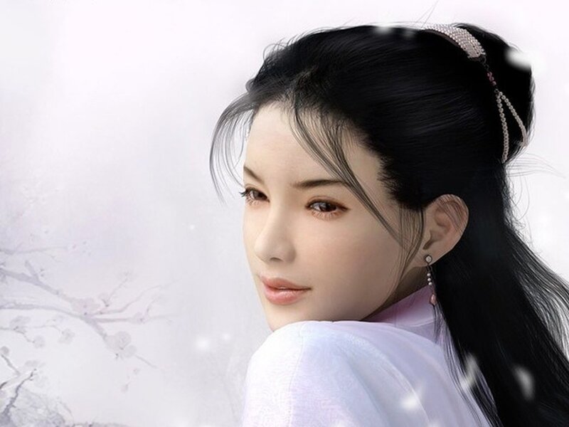 woman in traditional attire