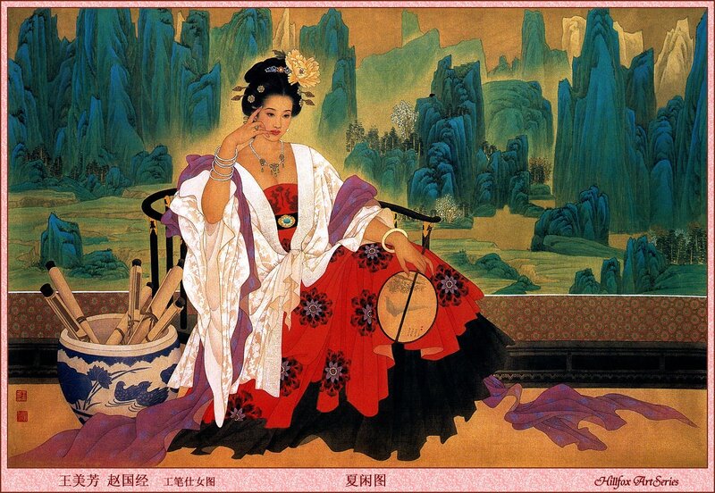Woman in traditional attire