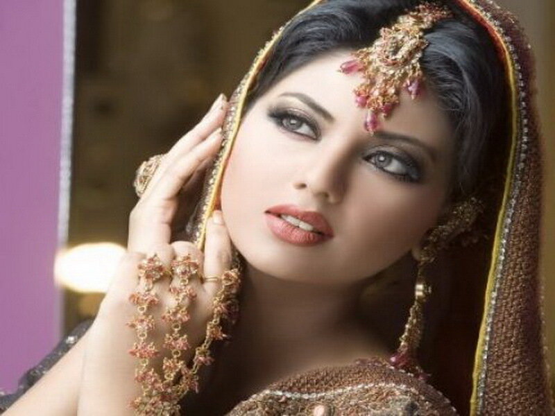 Woman in Traditional Attire — Brown