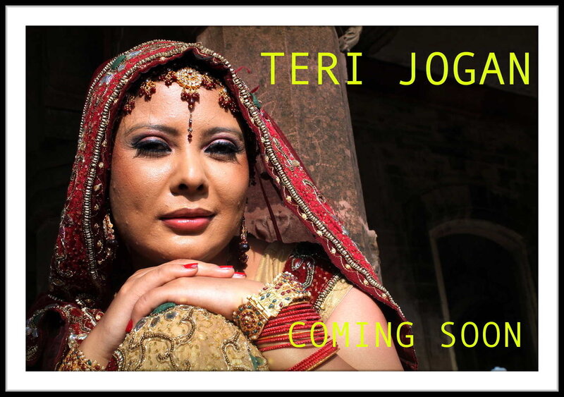 Woman in Traditional Attire — Red, Dramatic, Afternoon