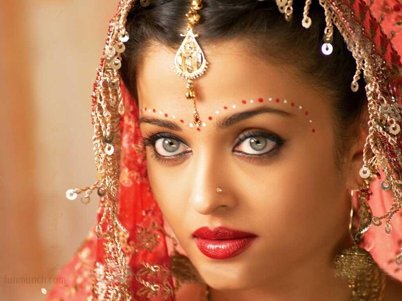 Woman in Traditional Attire — Red, Dramatic, Photograph, Veil
