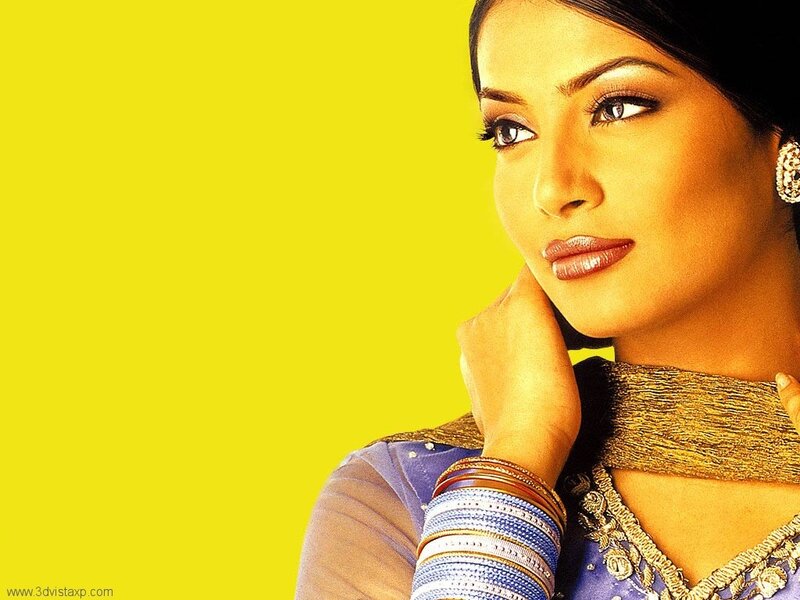 Woman in Traditional Clothing — Yellow, Confident