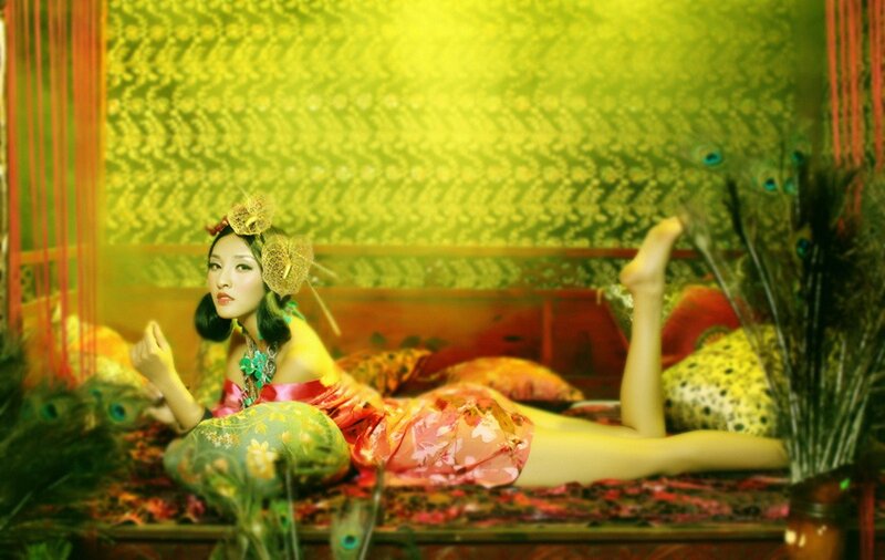 woman in traditional costume