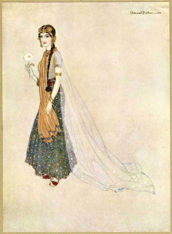 woman in traditional dress