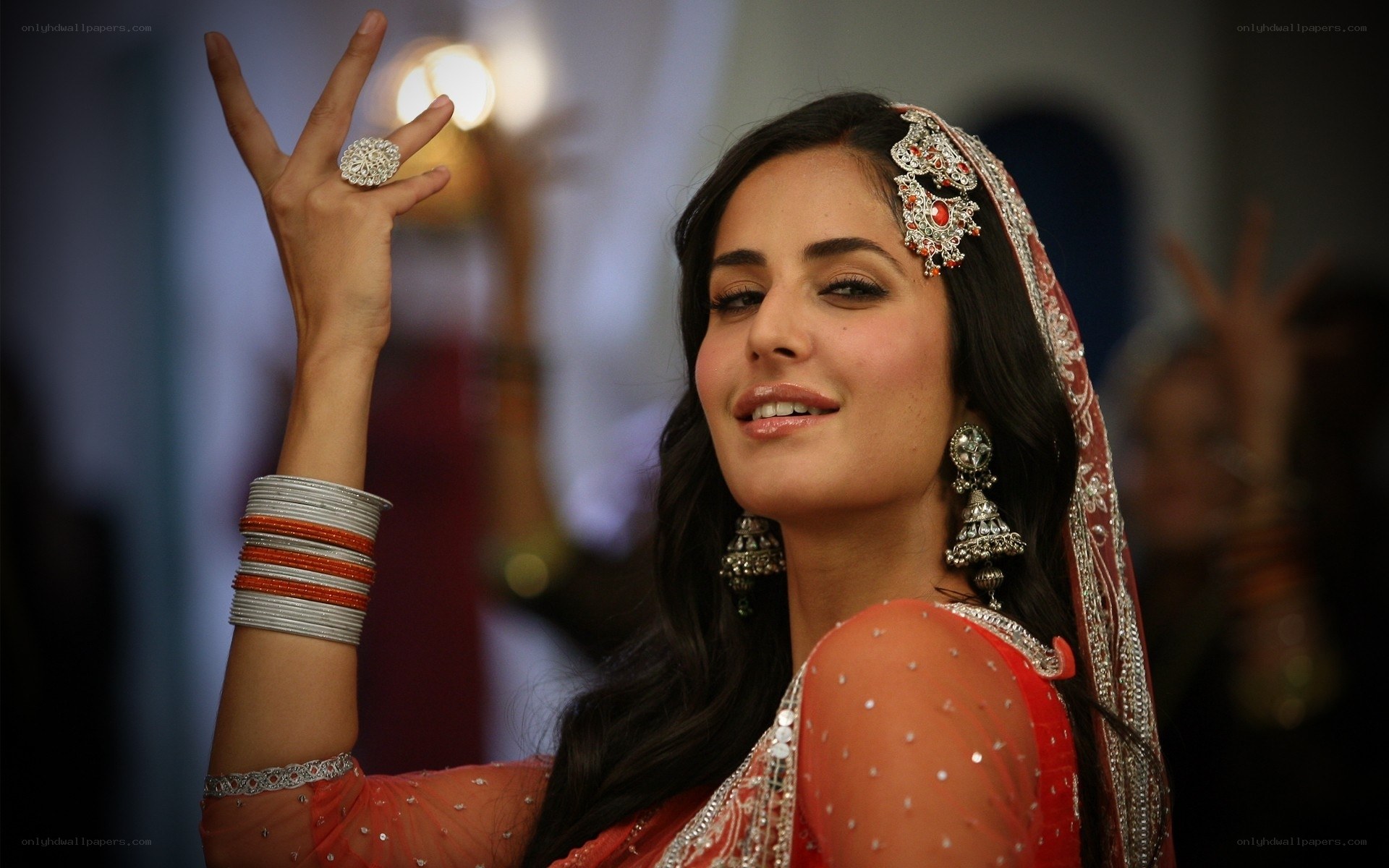 woman in traditional indian attire