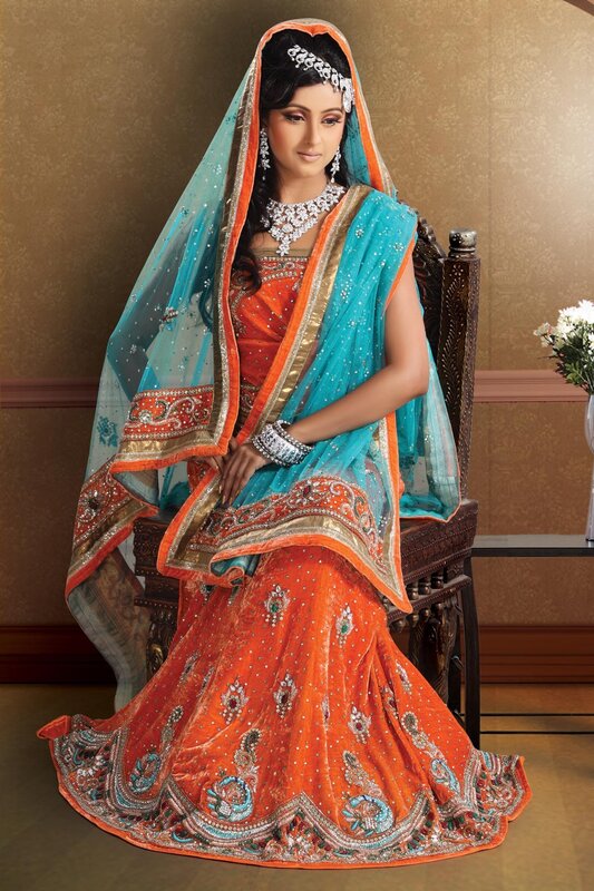 woman in traditional indian attire