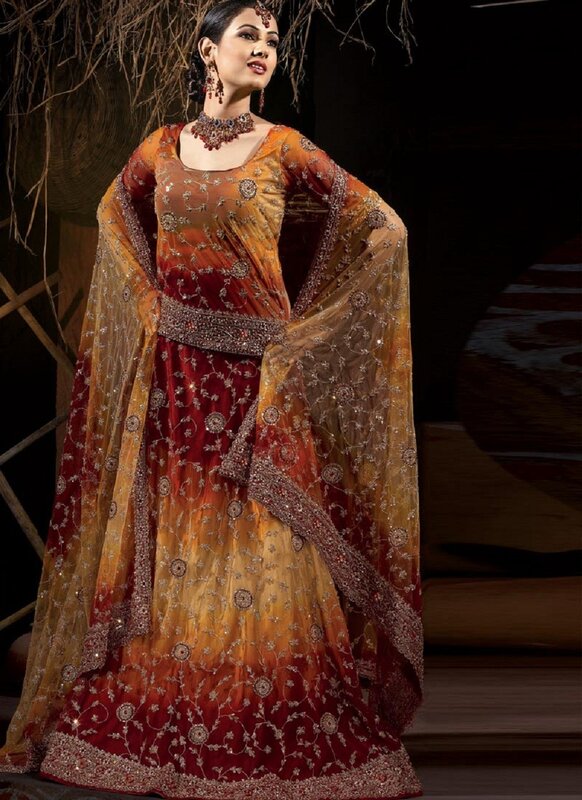 woman in traditional indian dress