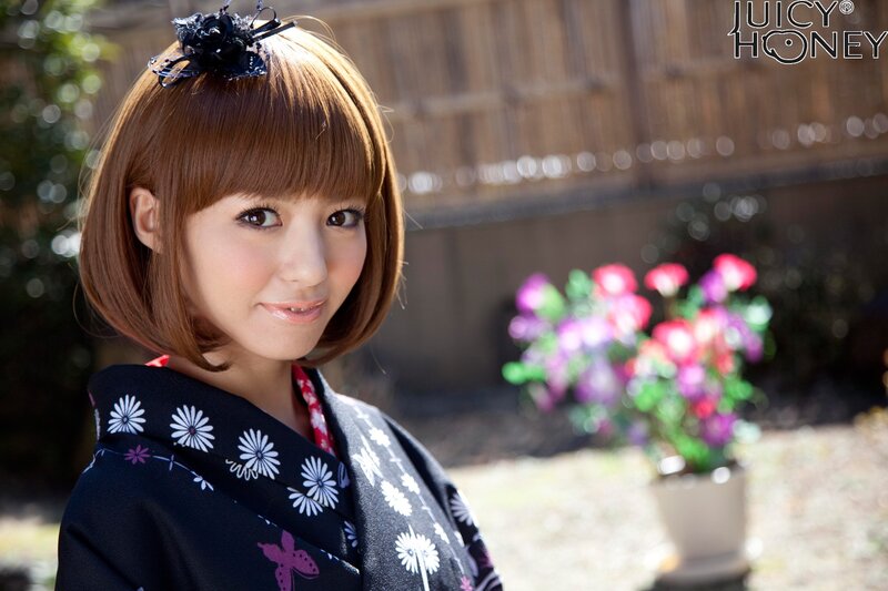 woman in traditional kimono