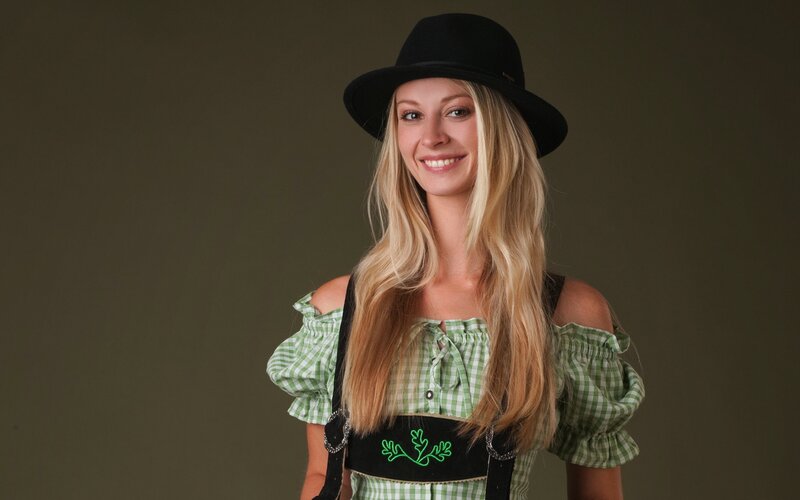 woman in traditional outfit