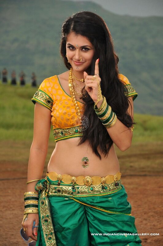 Woman in Traditional Outfit — Yellow, Outdoor