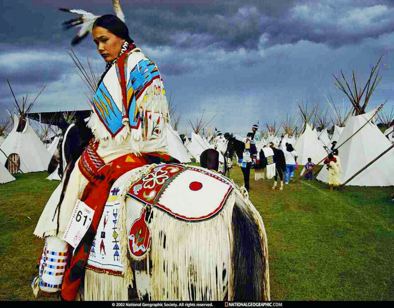 Woman in Traditional Regalia