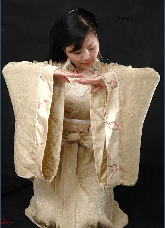 woman in traditional robe