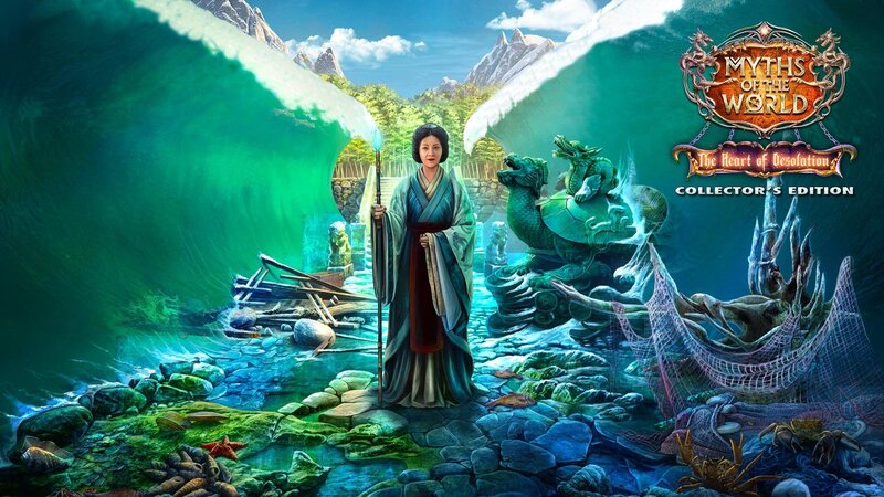 Woman in Traditional Robes — Green, Dramatic