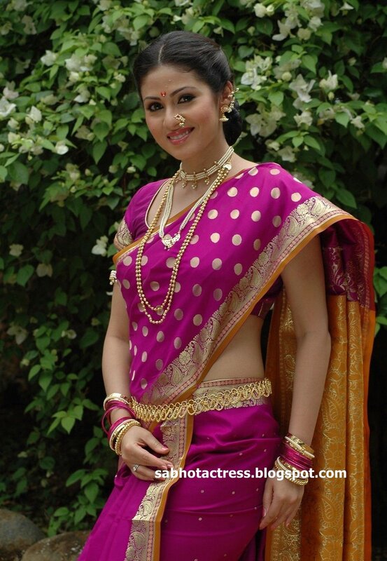 woman in traditional sari