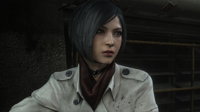 Woman in Trench Coat — Gray, Dark, 3d Render